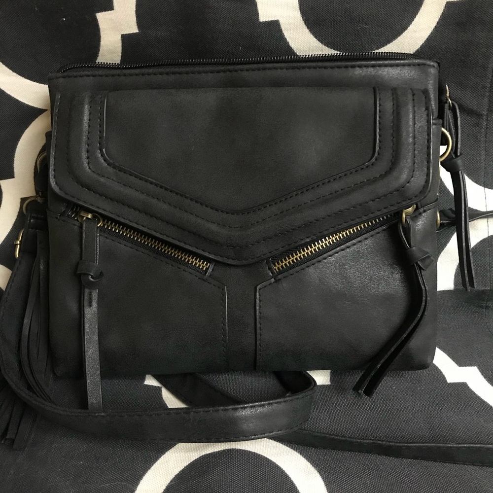 Distressed Crossbody Purse
